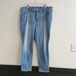 Old Navy Light Blue Straight Leg Women's Jeans